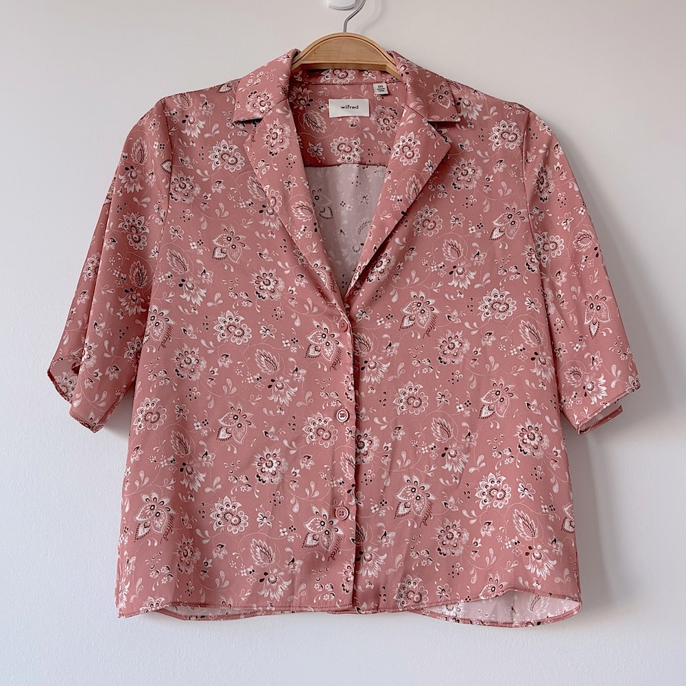 Aritzia Wilfred Beso Blouse - Picture 2 of 8